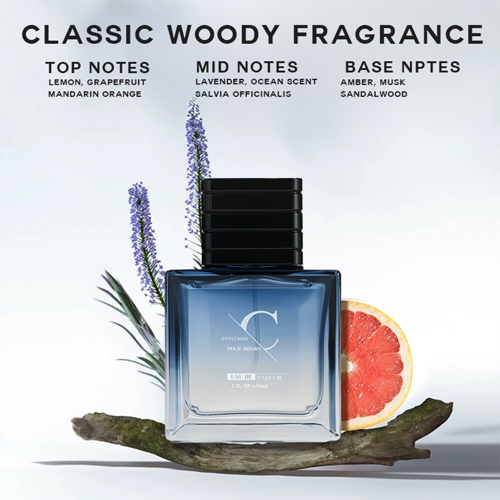 Classic Aromatic Cologne Spray, Long Lasting Masculine Scent For Daily & Evening