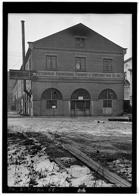 Pittsburgh PA 1930s Pittsburgh Engineering Foundry Construction Building