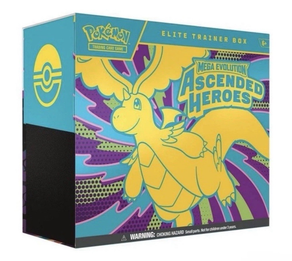 Pokemon Ascended Heroes Elite Trainer Box ETB NEW - SEALED