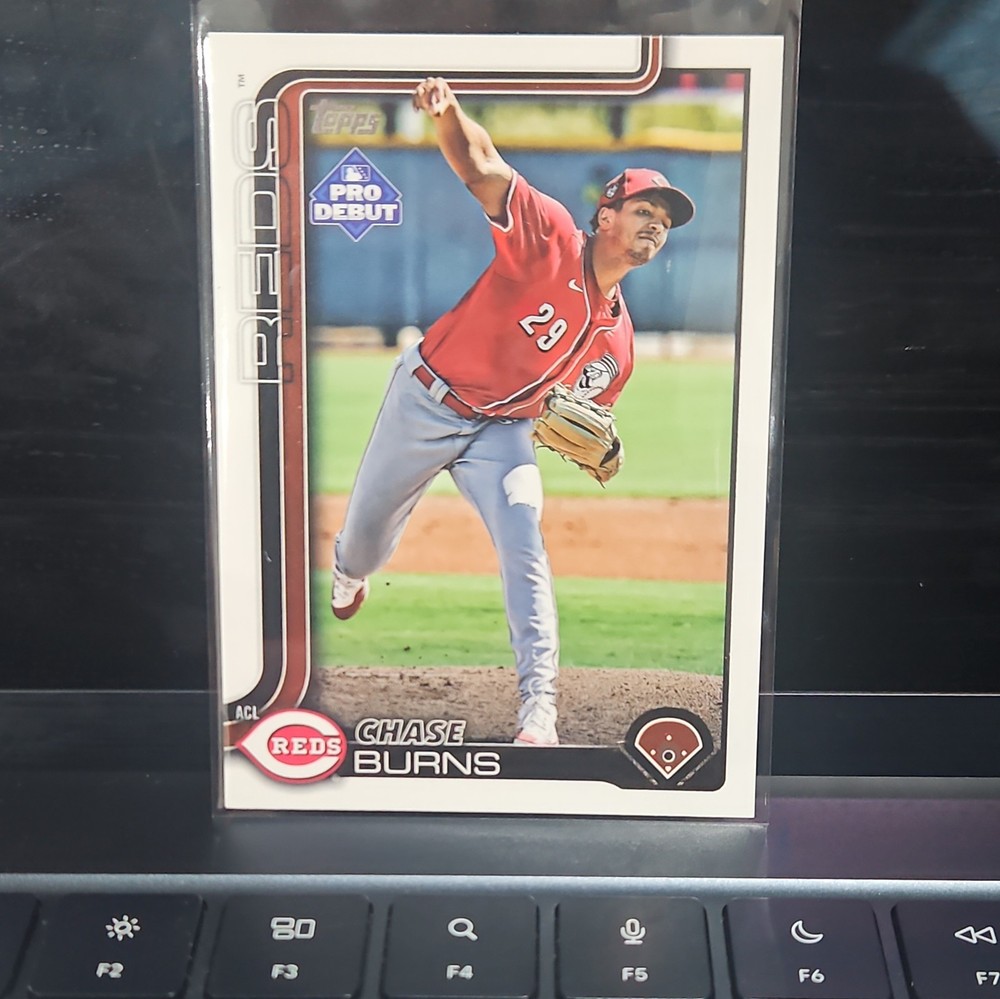 Chase Burns Rookie Reds   2025 Topps Pro Debut #Pd-169