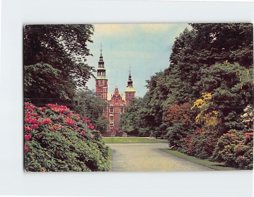 Postcard Rosenborg Castle Copenhagen Denmark