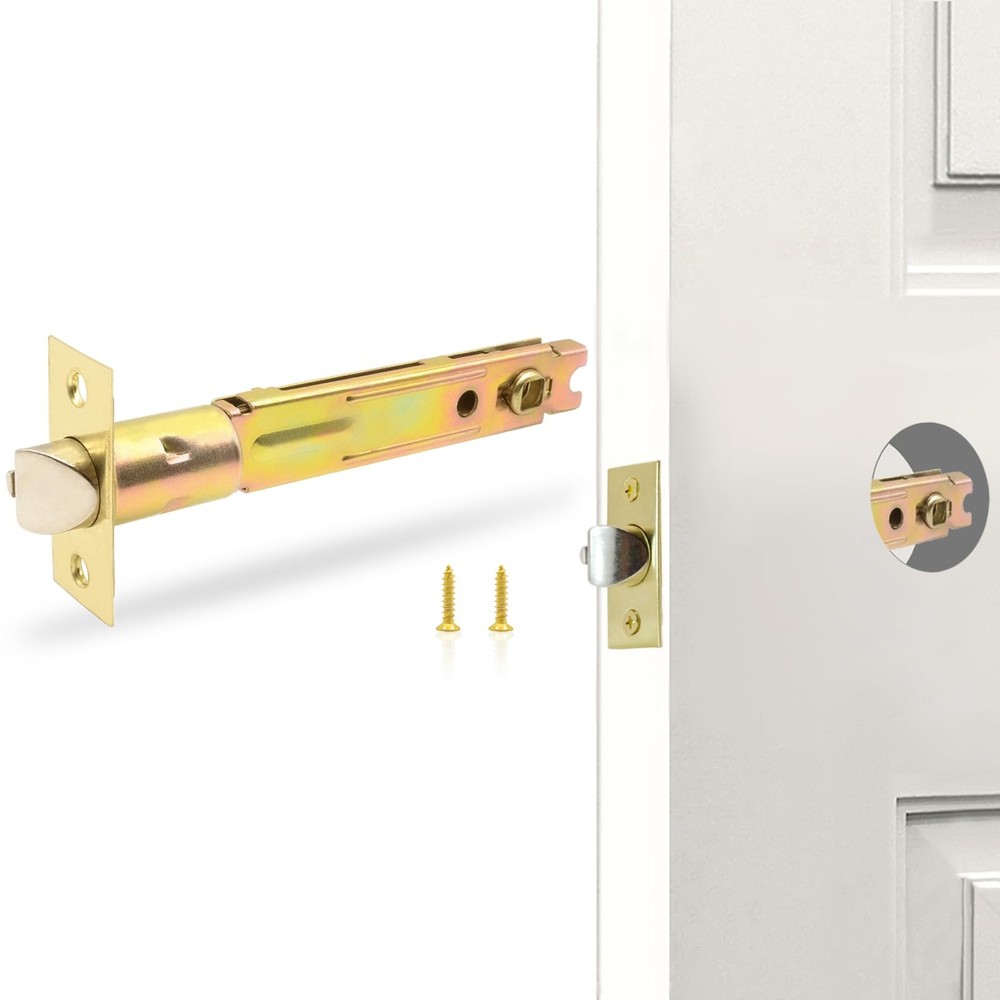5 Inch Deadlatch Door Lock Replacement Latch with Square Interface Fits 5 Inch