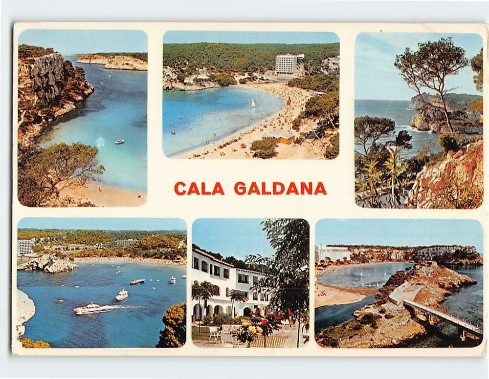 Postcard Cala Galdana Menorca Spain