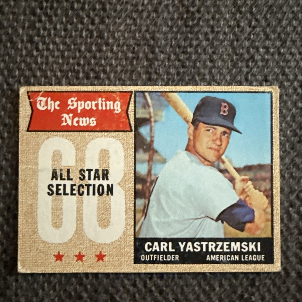 1968 Topps - Sporting News All-Stars Carl Yastrzemski #369