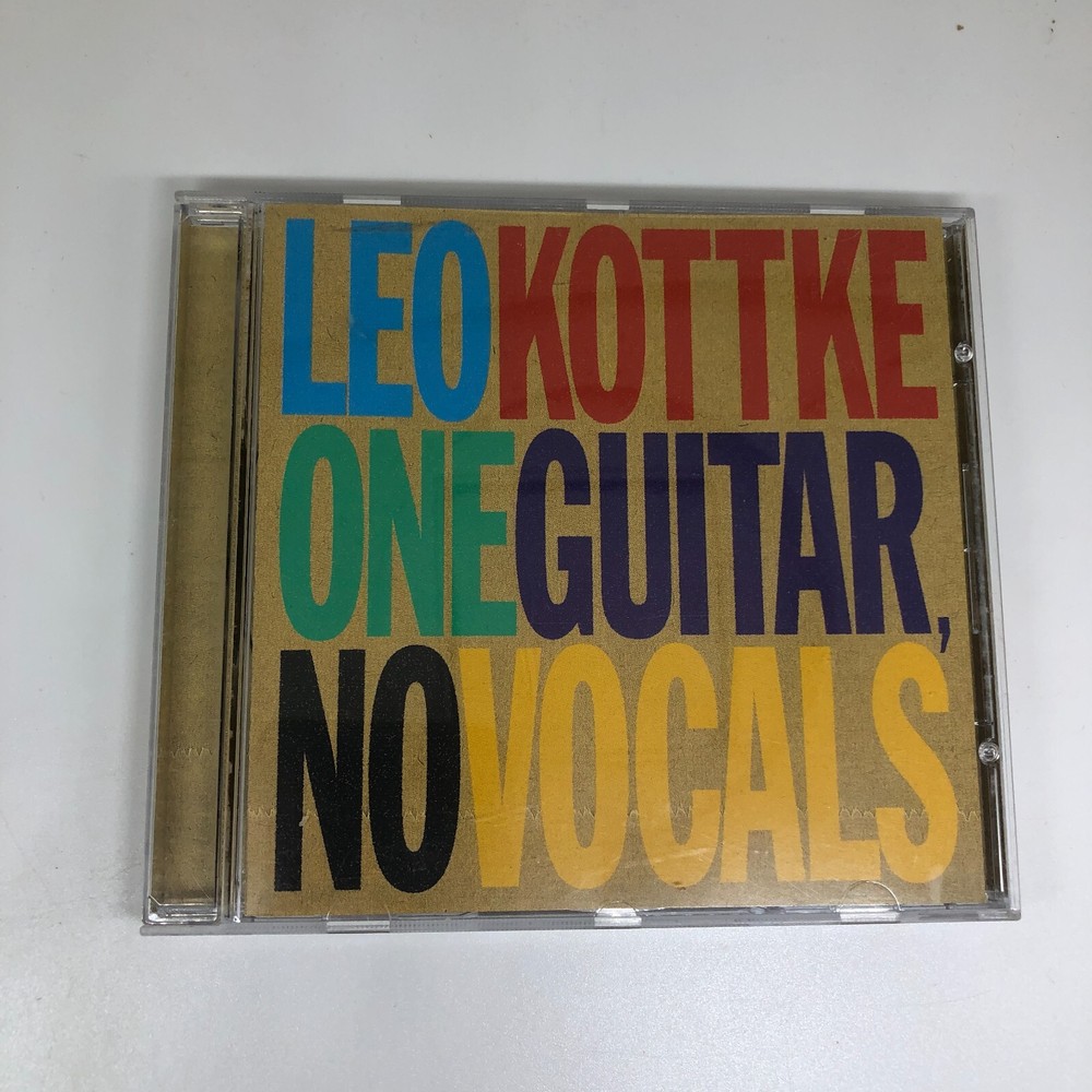 One Guitar, No Vocals by Leo Kottke (CD, Jun-1999, Private Music)