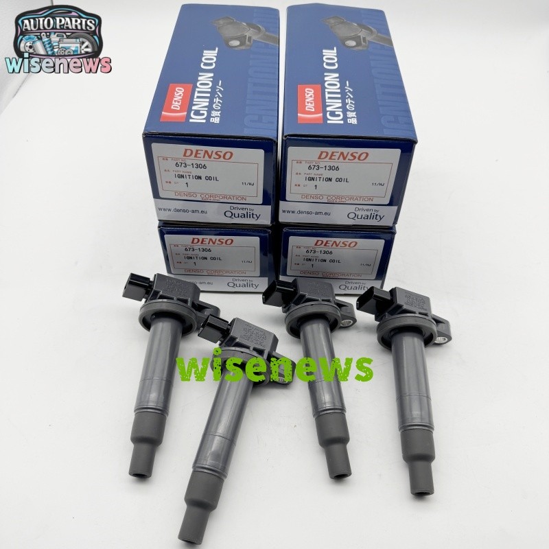 4X DENSO 90919-02240 Ignition Coil For Toyota Yaris Prius xA xB Echo 1.5L UF316