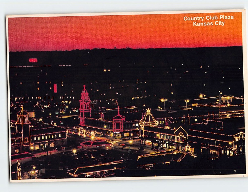 Postcard Aerial View Kansas City Missouri USA