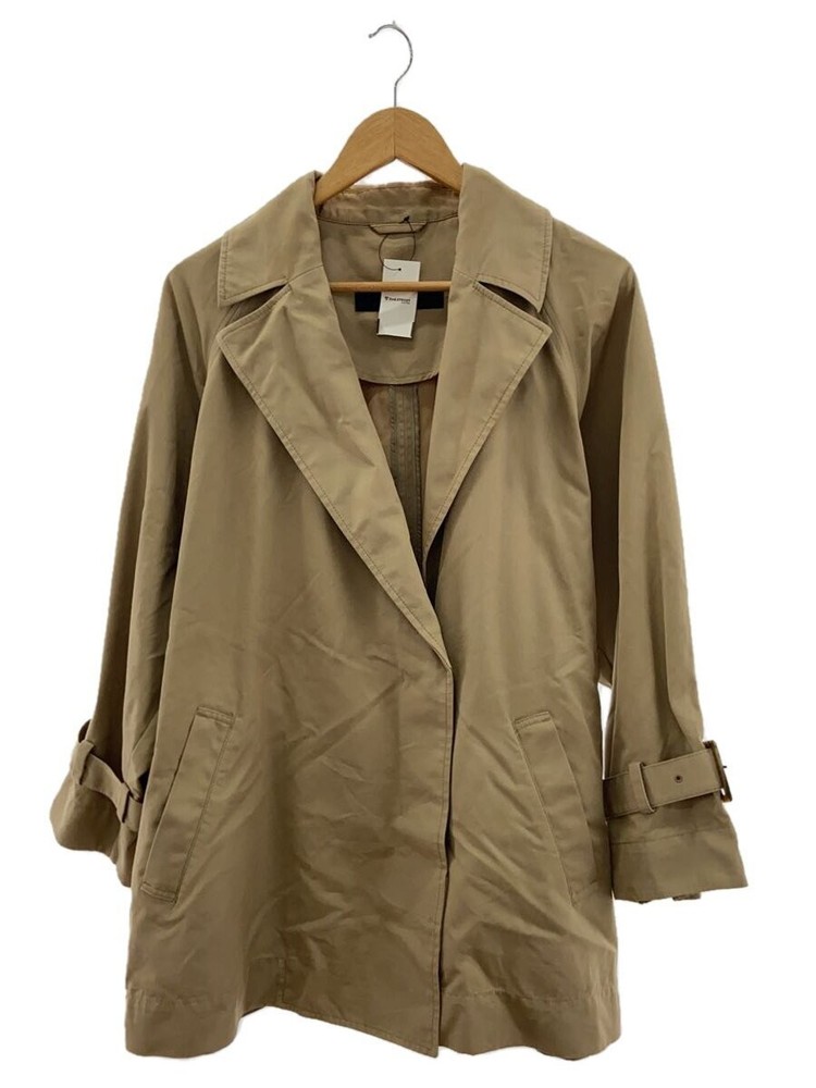 Journal Standard Trench Coat/38/Cotton/Beg/Plain/22-020-400-5570-1-0 50301