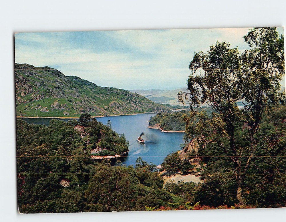 Postcard Loch Katrine The Trossachs Perthshire Scotland