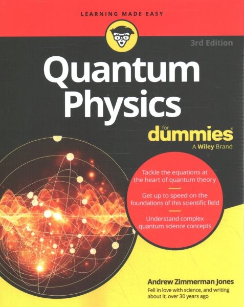 Quantum Physics for Dummies, Paperback by Jones, Andrew Zimmerman, Like New U...
