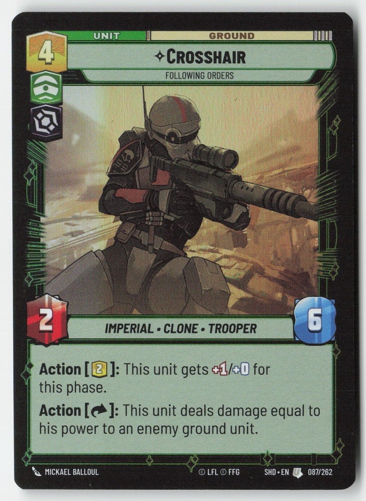 SWU - Crosshair SHD 087 Standard Foil