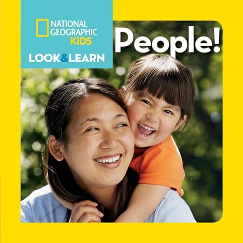 National Geographic Kids Look and Learn: People! by National Geographic Kids (2013, Children's Board Books)