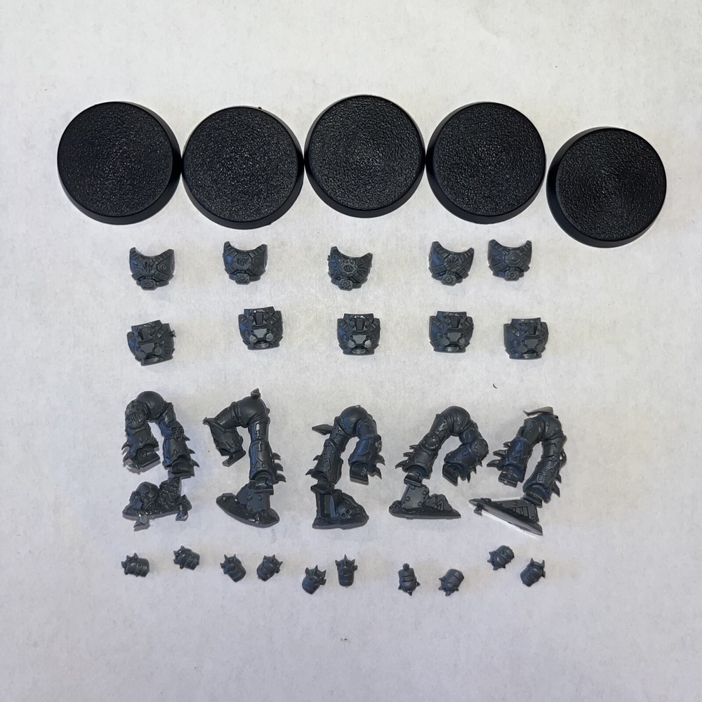 Warhammer 40k Chaos Space Marines Raptors, Warptalons Bodies x5 Bit Lot