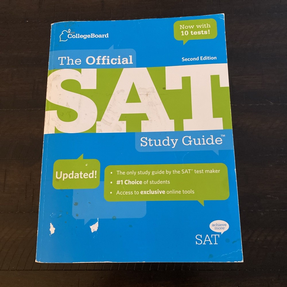 The Official SAT Study Guide by College Board Staff (2009, Trade Paperback,...