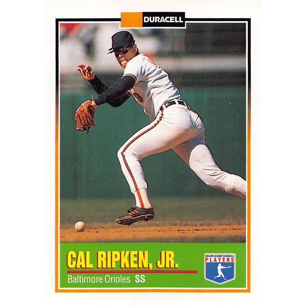 1993 Duracell Power Players II #1 Cal Ripken Jr.