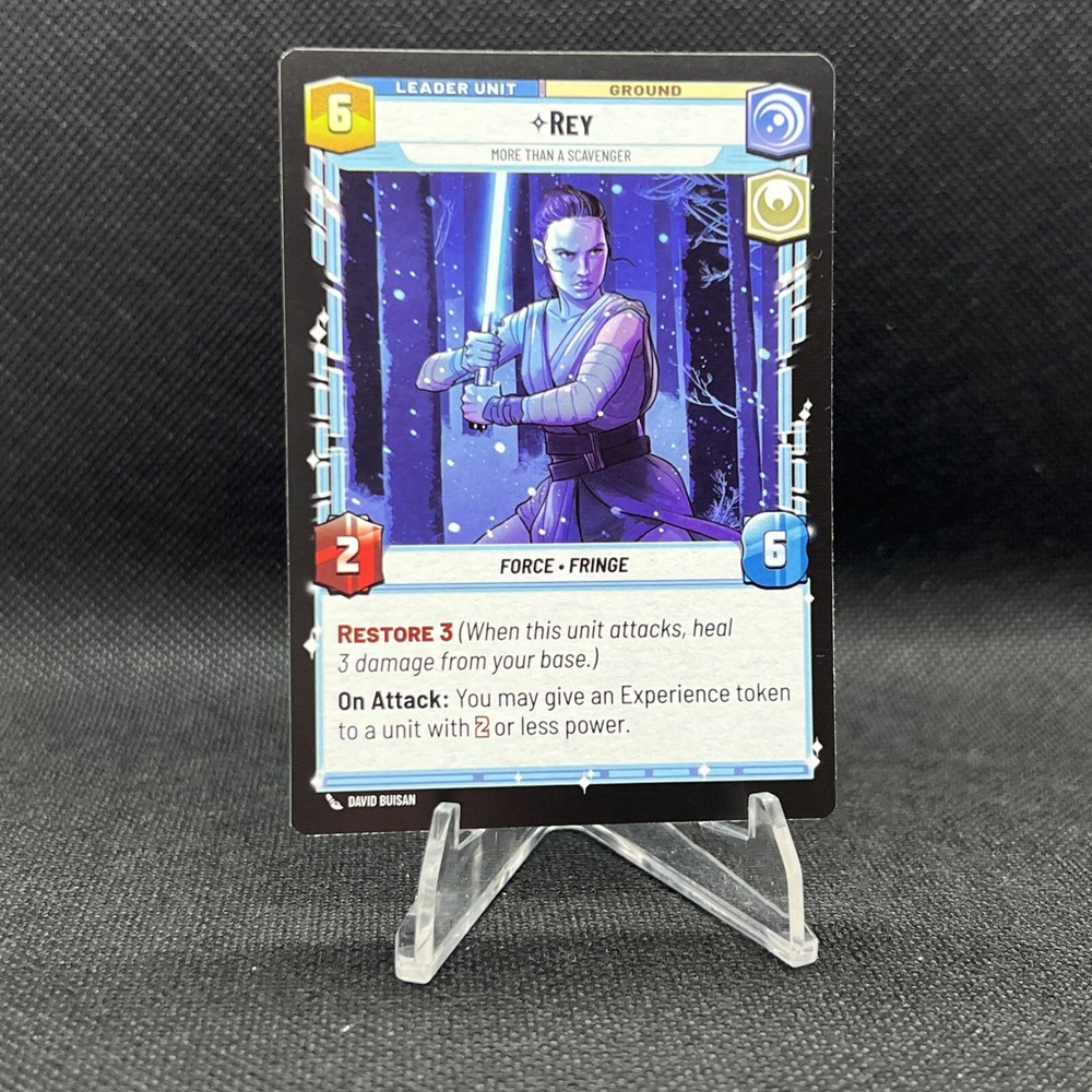 Star Wars: Unlimited - Rey - Shadows of the Galaxy NM/M Condition