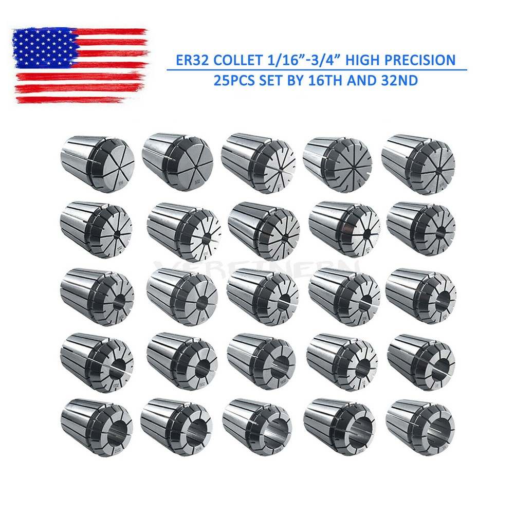 ER32 Collet Set 1/16