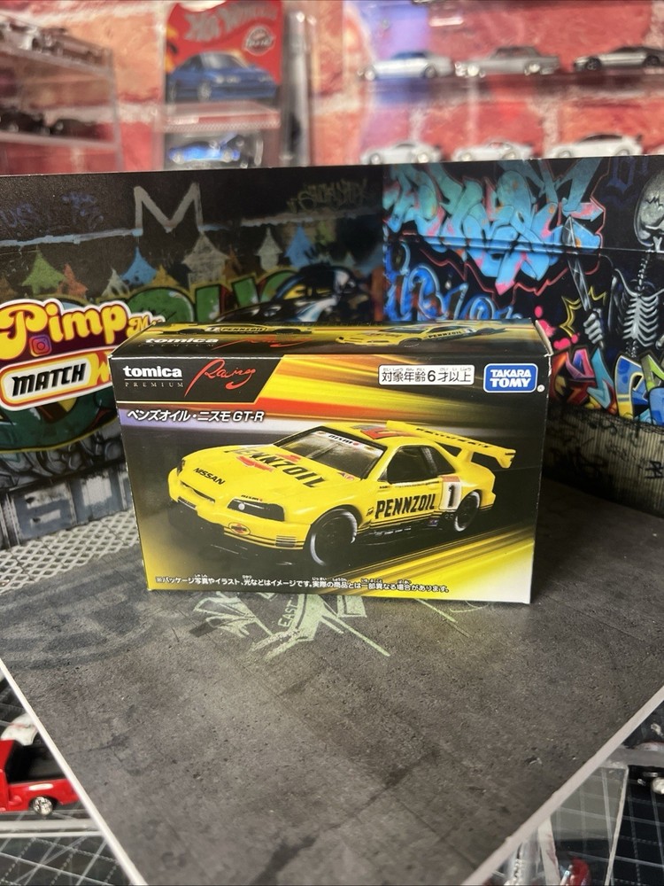 Takara Tomy Tomica Premium Racing Pennzoil Nismo GT-R Nissan R-34 R34 Fast Ship