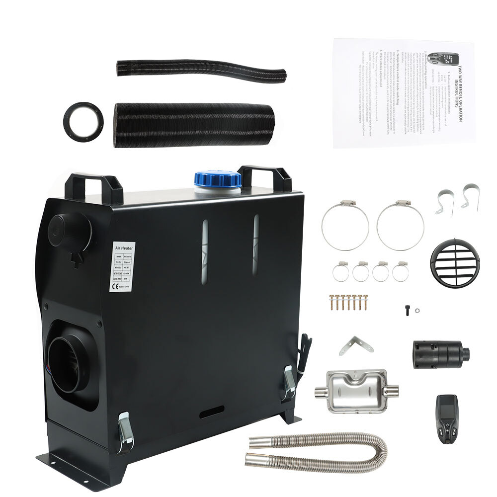 Diesel Air Heater 8KW 12V All In One LCD Thermostat For Boat Motorhome Truck
