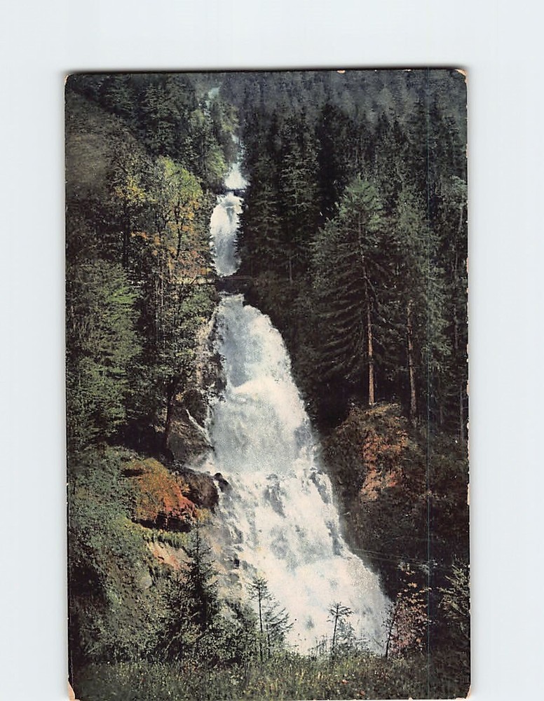 Postcard Giessbachfälle – Wasserfall am Brienzersee Switzerland