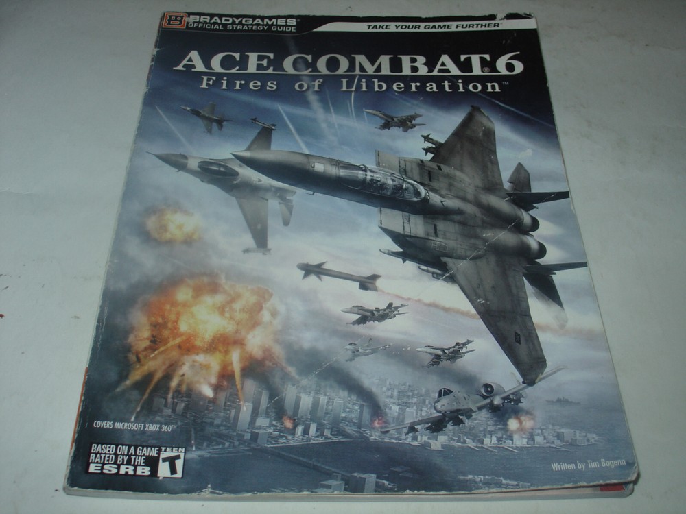 ACE COMBAT 6 FIRES OF LIBERATION OFFICIAL STRATEGY GUIDE By Bradygames-image