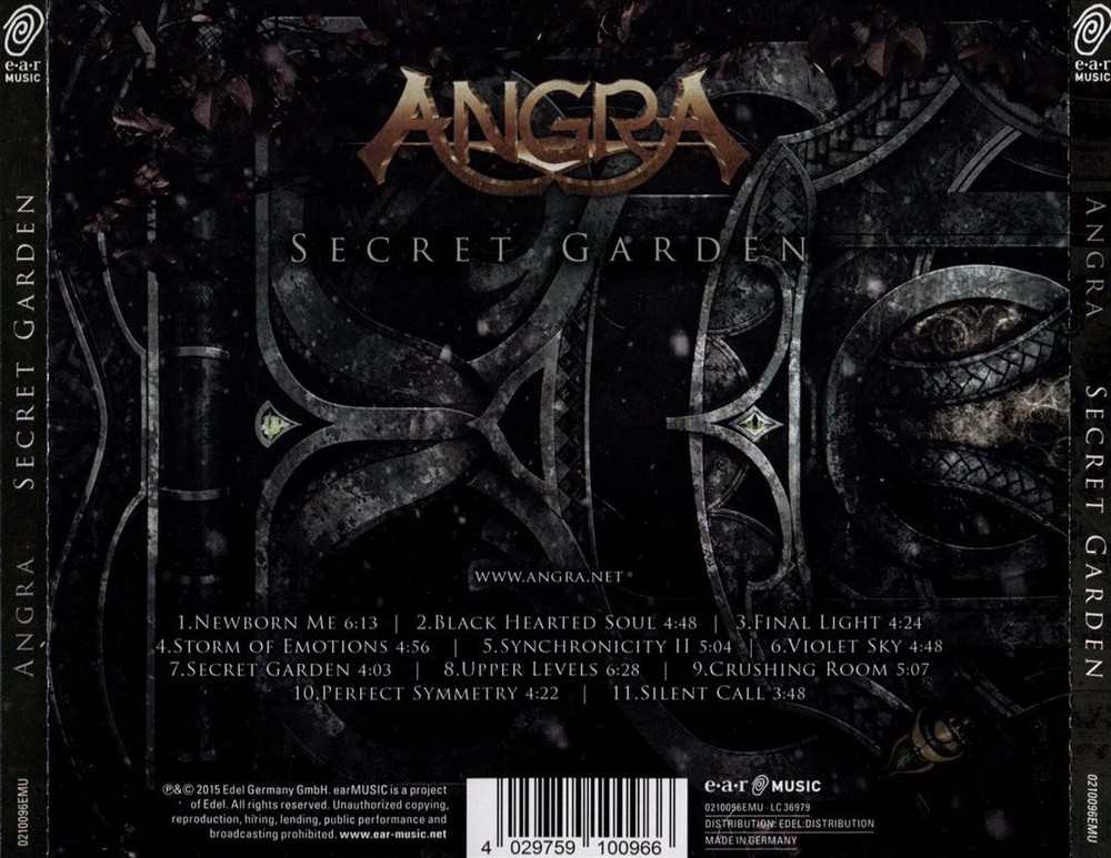 Angra Secret Garden New Cd