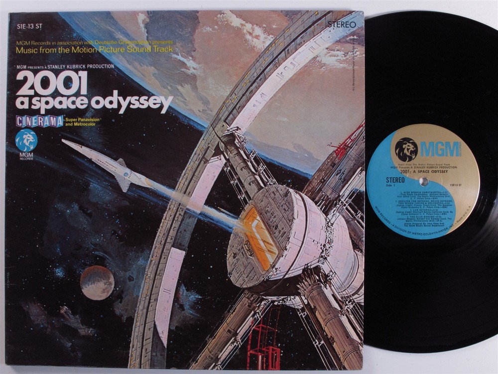 2001: A SPACE ODYSSEY OST Various Artists MGM LP VG++ gatefold c