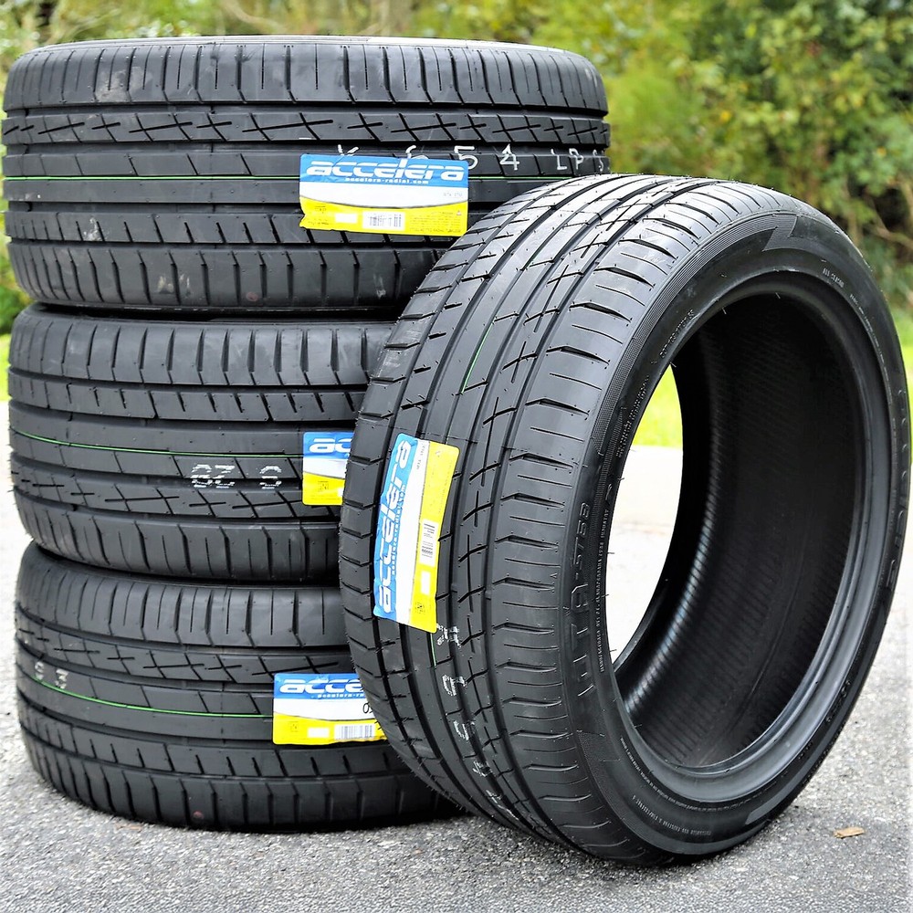 4 Tires Accelera Iota ST68 285/25ZR22 285/25R22 95W AS A/S High Performance