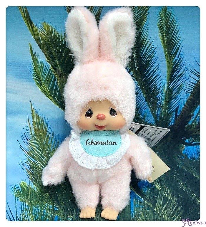 257164 Monchhichi Friend Chimutan S Size Bunny Pink ~ mimiwoo ~