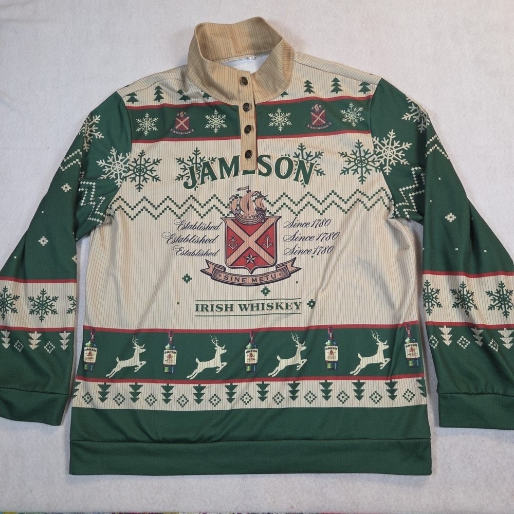 Jameson Irish Whiskey Christmas Sweater