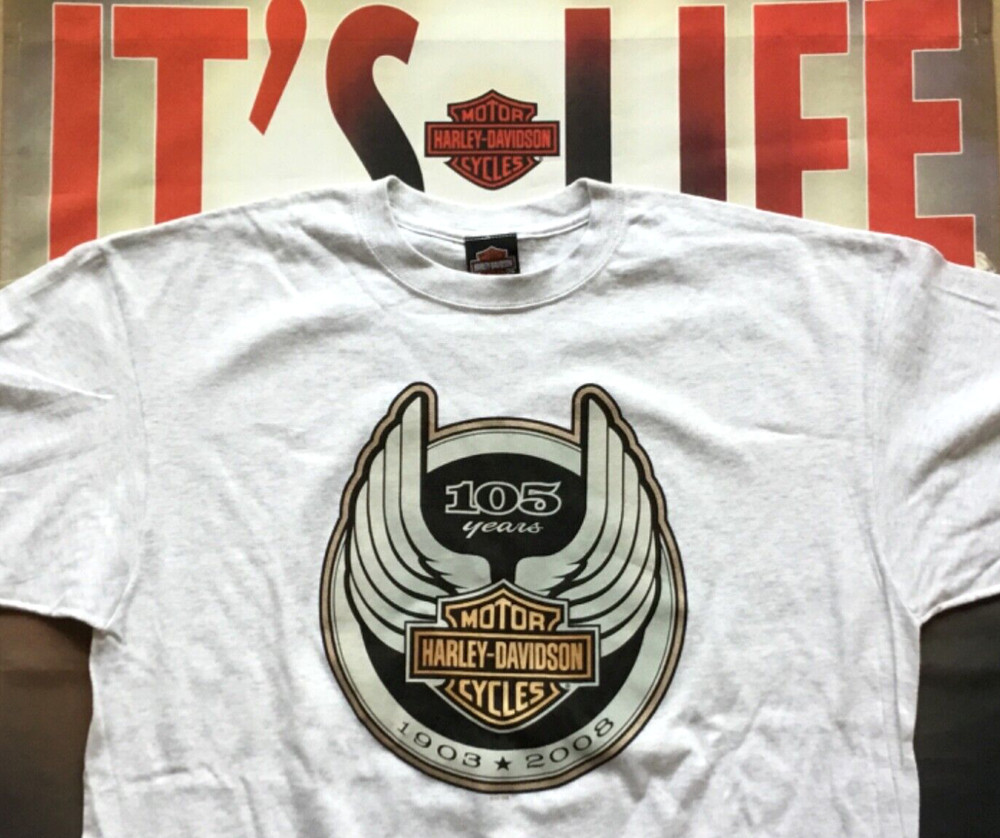 Harley-Davidson 105th anniversary Shirt Men's XXL nwot