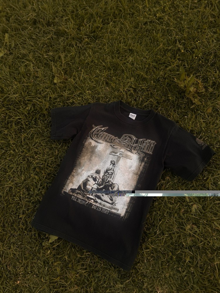 Cypress Hill 2004 Tour T Shirt Till Death Do Us Part Black Rap Tee Faded