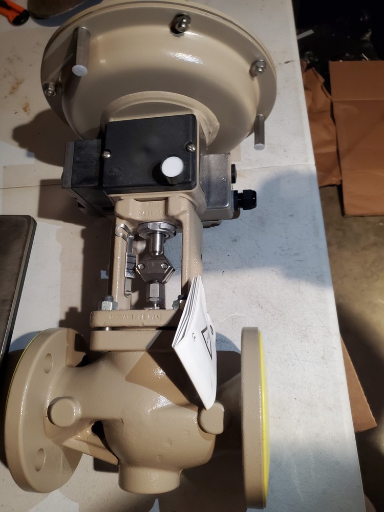 Samson Pneumatic 3277 Valve Positioner 3767 Actuator With 2