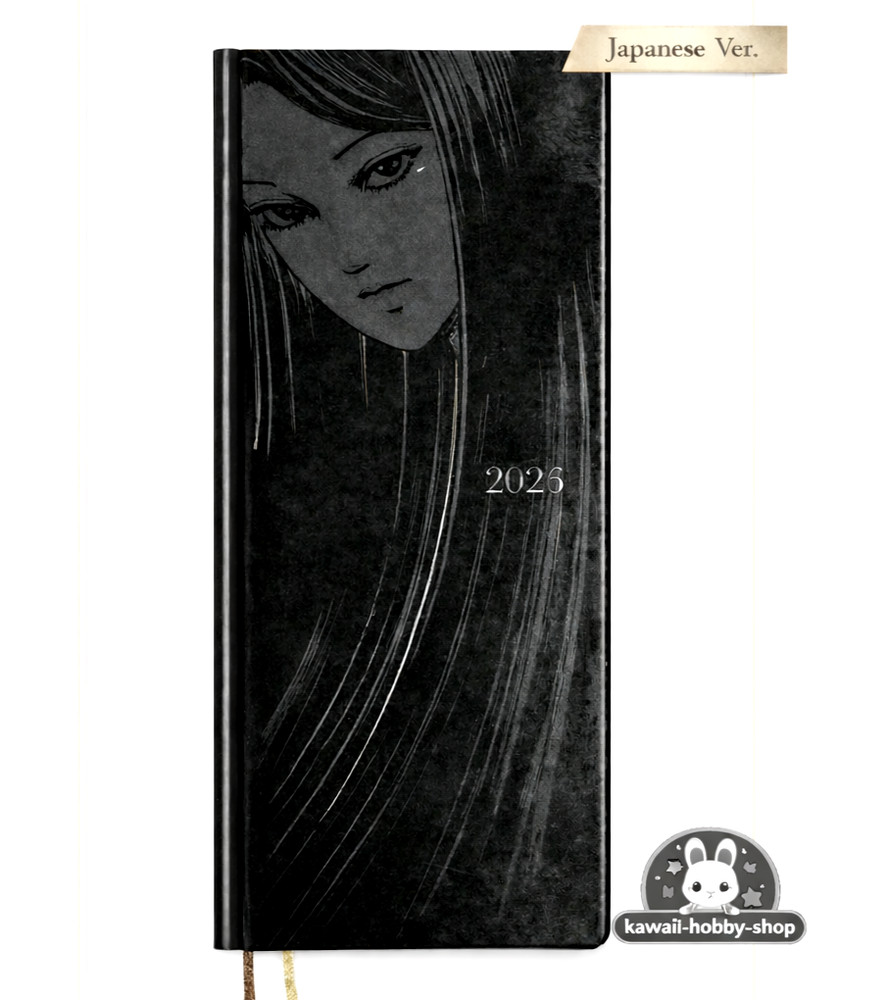 Hobonichi Techo 2026 Weeks Junji Ito Tomie Haunting Beauty JP Ver. Jan Start