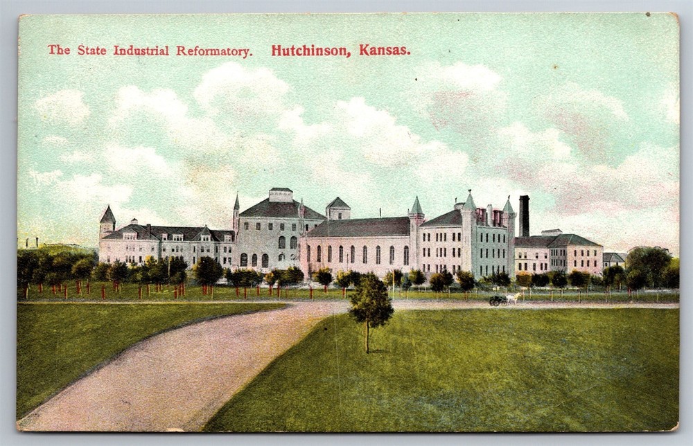 State Industrial Reformatory Hutchinson Kansas C1910 Postcard R15