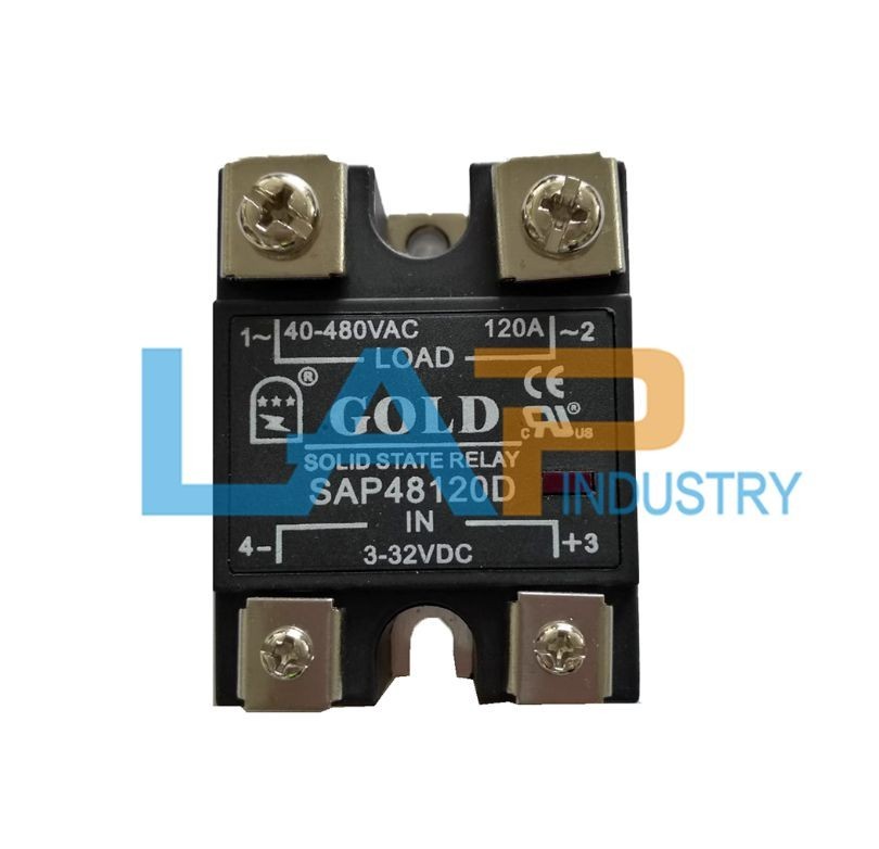 10pcs New SAP48120D solid-state relay 40-480V 3-32VDC 120A