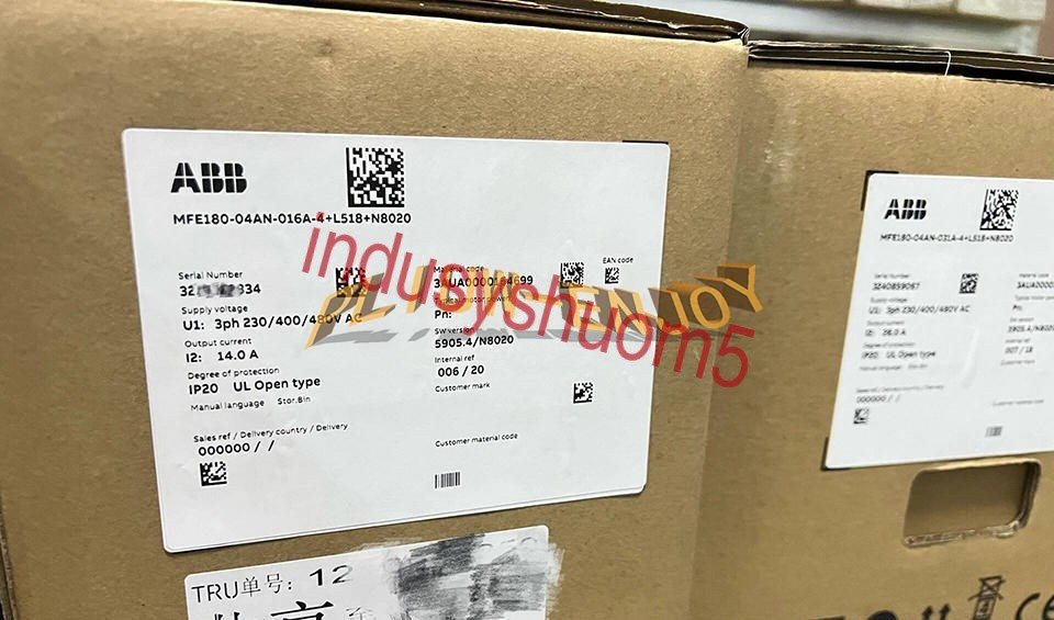 1PCS New ABB Servo Drive MFE180-04AN-016A-4+L518+N8020