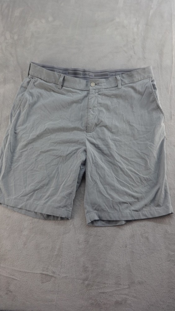Walter Hagen Performance Golf Shorts Men's Size W38 Gray Solid Active 11 Majors