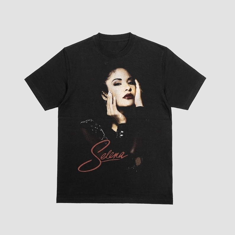 Selena Quintanilla halftone t-shirt