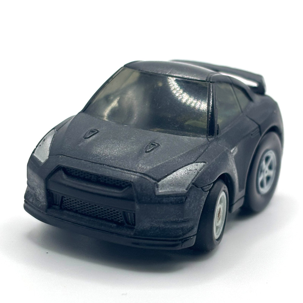 Takara Tomy Q-Steer Nissan GT-R R35 Mini RC Car Black Japan For Parts Repair