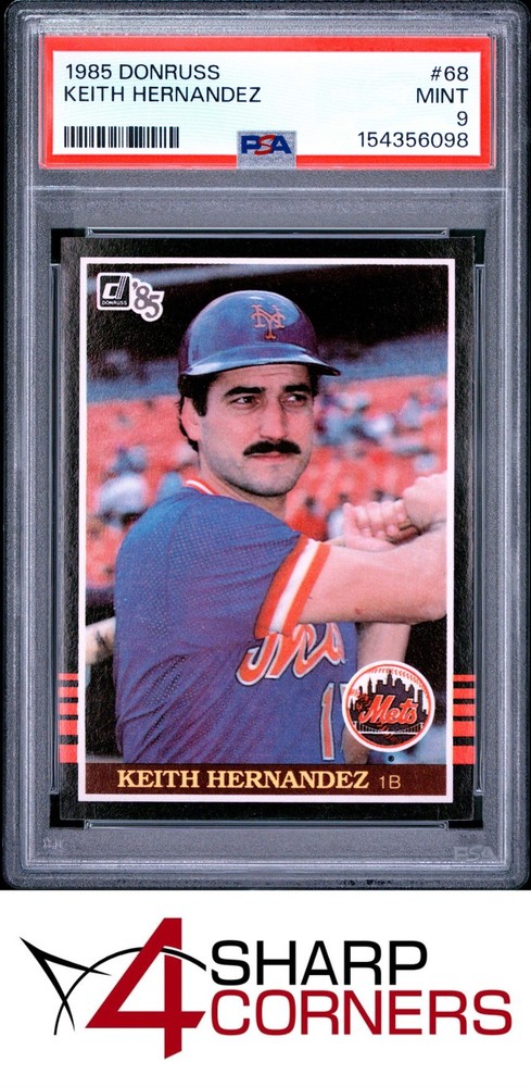 1985 Donruss #68 Keith Hernandez Mets Psa 9Expert eBay listing since 2003:Consign your best today!