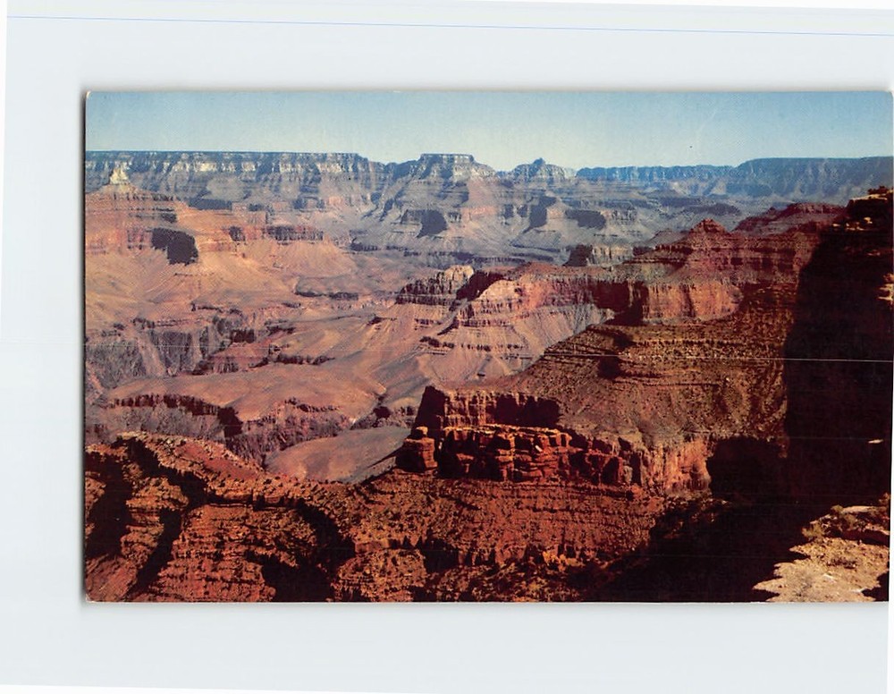 Postcard Grand Canyon From West Rim Drive Arizona USA
