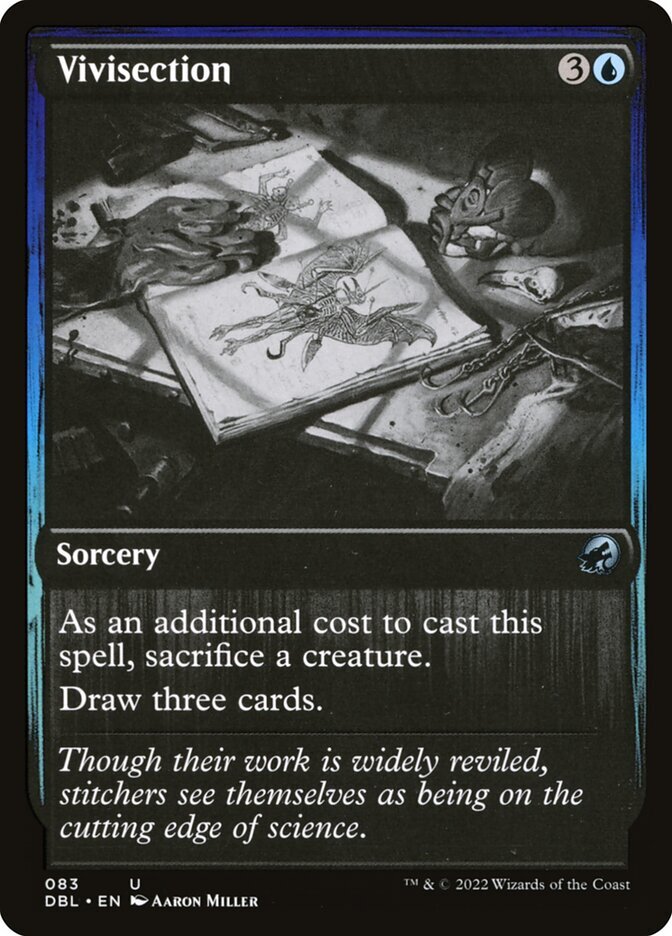 MTG Magic the Gathering Vivisection (83/633) Innistrad Double Feature LP