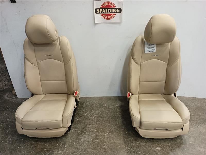 *BAGS REMOVED* Front Heated Cooled Leather Seats from 2014 Cadillac CTS 11038381