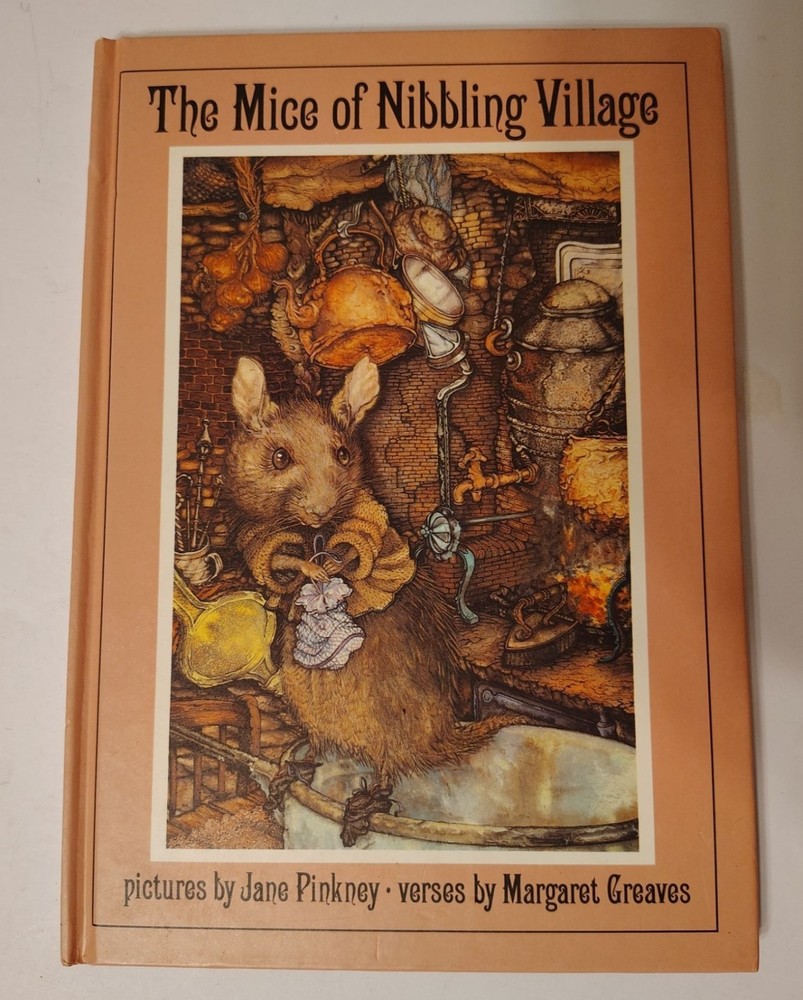 Vtg. The Mice of Nibbling Village Hardcover Children's Book Fiction Illustrated
