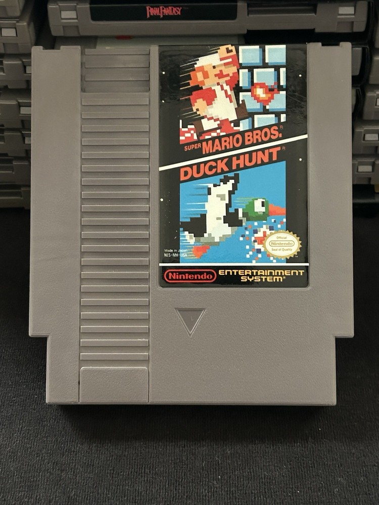 Super Mario Bros. & Duck Hunt Nintendo Entertainment System NES (Tested)