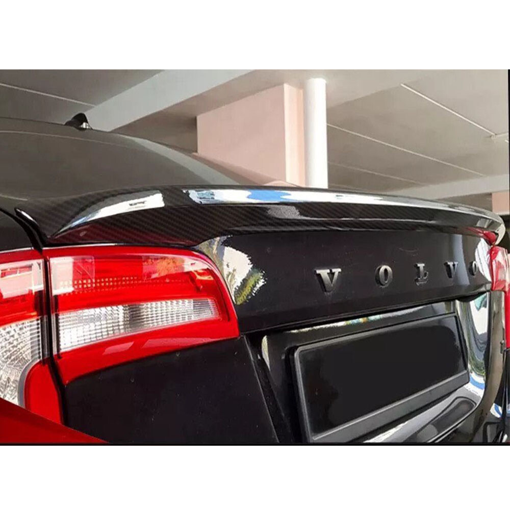 Unpainted 2011-2018 For Volvo S60 T4 T5 T6 ABS OE Type Rear Trunk Spoiler