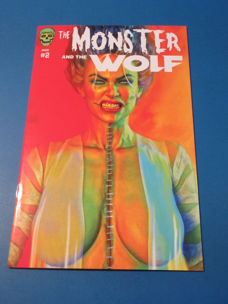 Mark Spears Monster and the Wolf #2 Rare Kickstarter Bride variant NM Gem Wow
