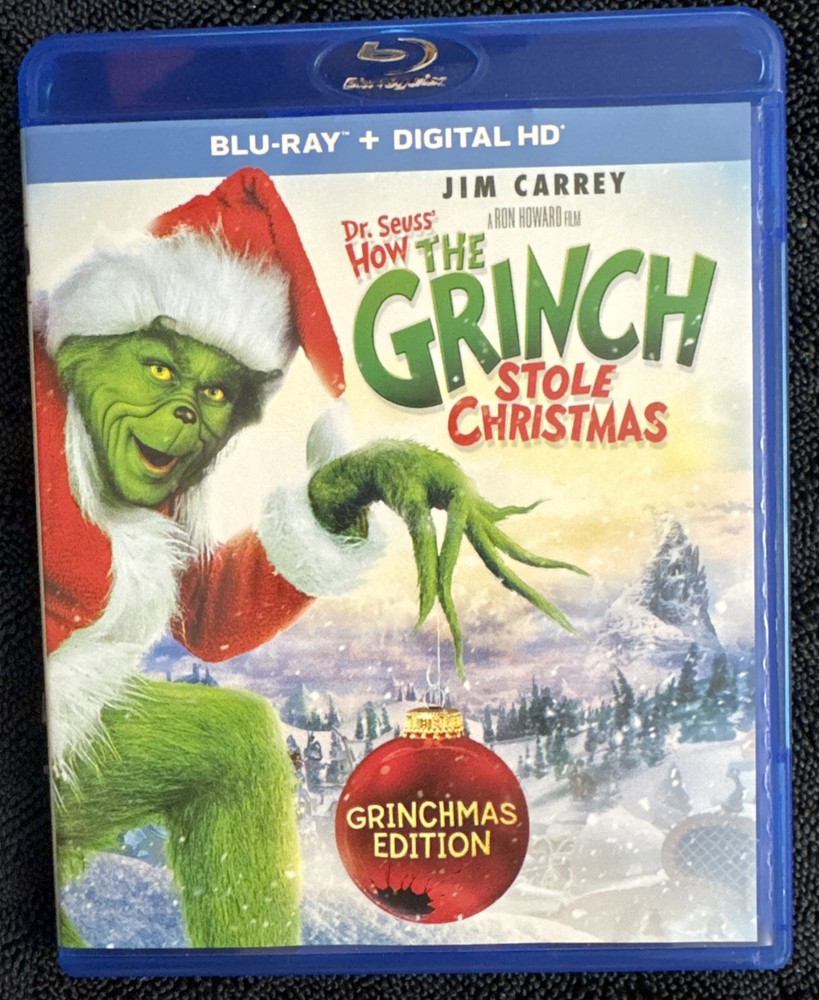 Dr. Seuss' How the Grinch Stole Christmas (Grinchmas Edition) (Blu-ray, 2000)