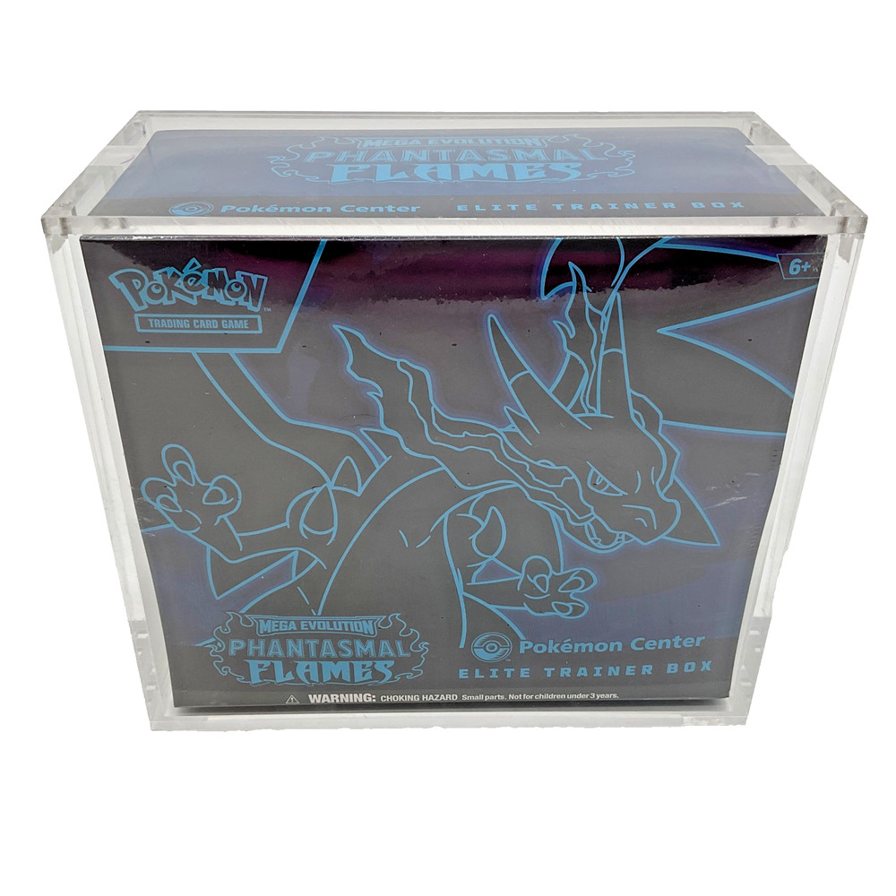 POKEMON CENTER Phantasmal Flames PC Elite Trainer Box SEALED PC ETBWith Acrylic Case Included